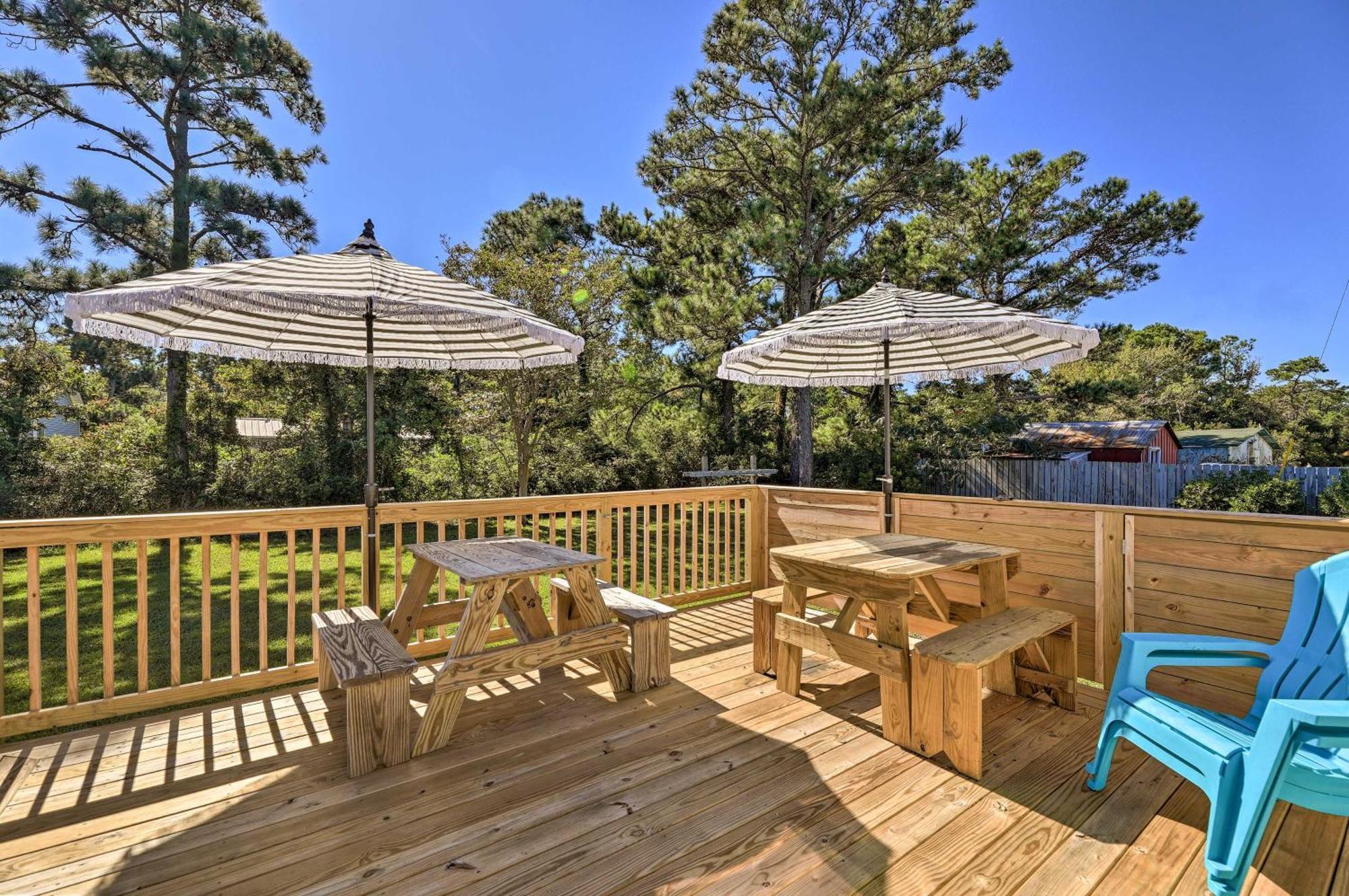 The Willowberry House With Deck And Grill! Harkers Island Екстериор снимка