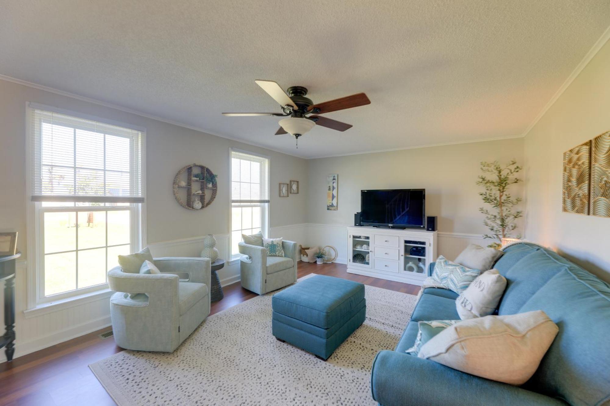 The Willowberry House With Deck And Grill! Harkers Island Екстериор снимка
